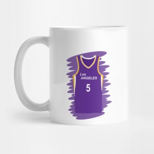 Los Angeles Sparks number 5 uniform Mug